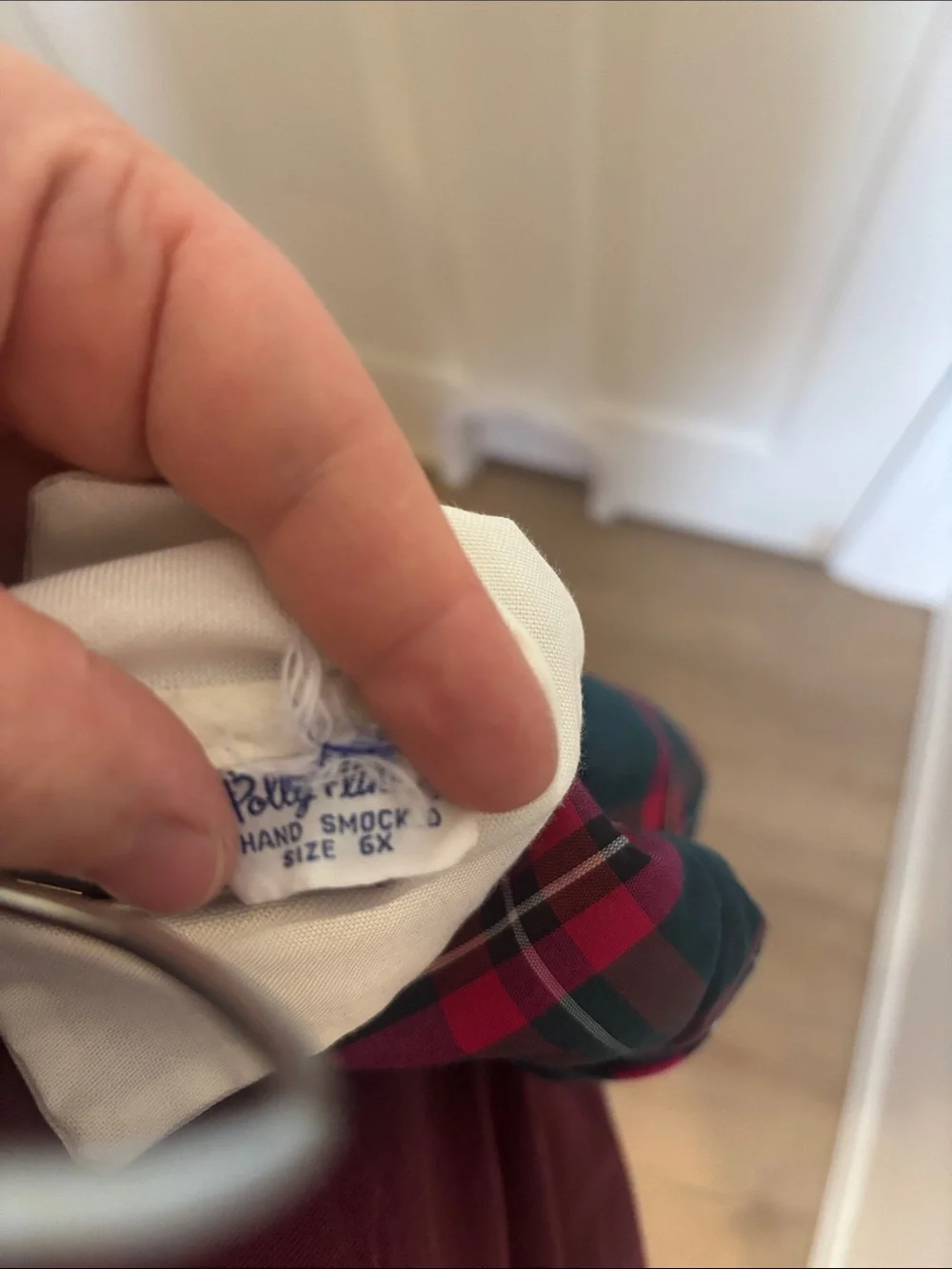 Vintage Polly Flinders Hand Smocked Deess